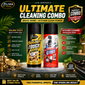 LIHA Ultimate Kitchen & Brass Cleaning Combo – Kitchen Cleaner 400ml + Golden Touch Brass Cleaner Spray